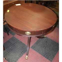 CIRCA 1940 CLAW FOOT TABLE 32"D X27