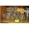 Image 1 : LARGE LOT OF DOMINION GLASS INSULATORS