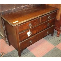 EDWARDIAN WALNUT DRESSING TABLE CIRCA 1920S