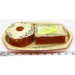 3PC ENAMEL COVERED SET