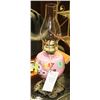 Image 1 : VINTAGE GONE WITH WIND OIL LAMP