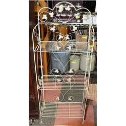 FOLDING METAL BAKERS RACK