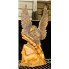 Image 1 : WOOD CARVED EAGLE ORNAMENT