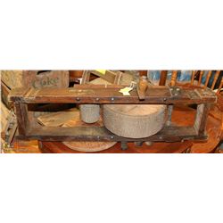 ANTIQUE WOOL CARDER