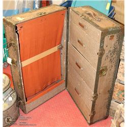 VINTAGE MCBRINE WARDROBE BAGGAGE