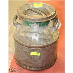 ANTIQUE MILK JUG WITH LID