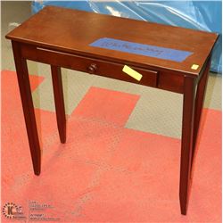 INSURANCE CLAIM WOOD TELEPHONE STAND AS IS