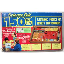 VINTAGE SCIENCE FAIR ELECTRONIC PROJECT KIT