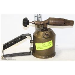 VINTAGE UDRA KEROSENE BLOW TORCH, BELGIUM