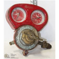 ANTIQUE VICTOR GAS PRESSURE REGULATOR