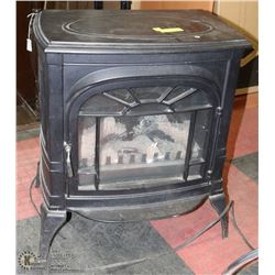 VERMONT CAST IRON FIREPLACE  AS IS