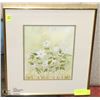 Image 1 : INSURANCE CLAIM FLORAL PICTURE SOLD AS IS