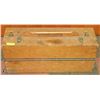 Image 2 : OLD TIME HOME MADE WOODEN TOOL BOX