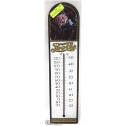1980S WOODEN PEPSI COLA COLLECTORS THERMOMETER.