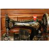 Image 2 : ANITQUE SINGER TABLE TOP SEWING MACHINE WITH