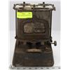 Image 1 : ANTIQUE CAST IRON CAMP STOVE.