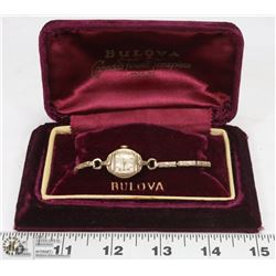 1945 BULOVA LADIES WATCH IN AN ORIGINAL BOX