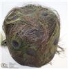 Image 2 : LOT OF 3 VINTAGE HATS - ONE WITH PEACOCK FEATHERS.