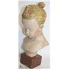 Image 2 : SET OF 2 CERAMIC CHILDRENS BUSTS.