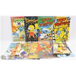 LOT OF ASSORTED COLLECTIBLE COMICS-SIMPSONS