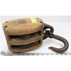 ANTIQUE PULLEY