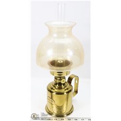 ESTATE 1887 HARNISCH BRASS OIL LAMP #'D 9526