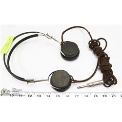 ANTIQUE TRIMM DEPENDABLE BAKELITE HEADPHONES