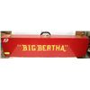 Image 1 : VINTAGE CUSTOM MADE BIG BERTHA WOODEN GUN BOX