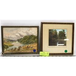 167) VINTAGE SIGNED RON HYDE PHOGRAPHER SCENE