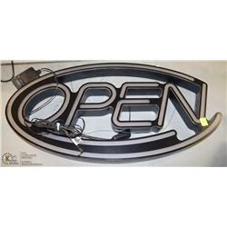 ILLUMINATED OPEN SIGN