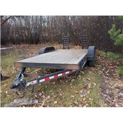 2007 18’ Car Hauler, 2 5000lb Axles, One Owner