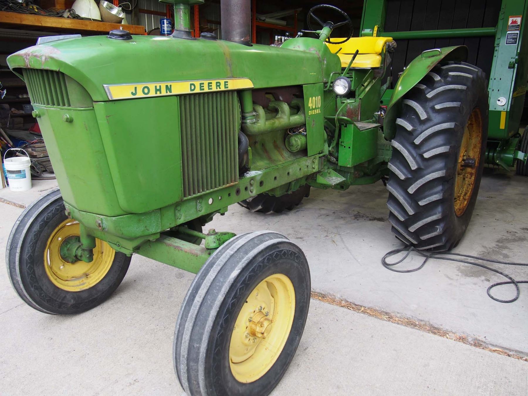 1963 John Deere 4010 Diesel Tractor, Triple Hydraulic, PTO