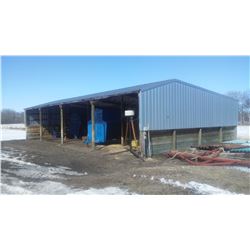 32’x56’ Cattle Shelter To Be Moved