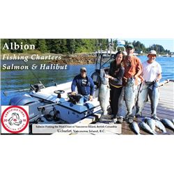 Albion Fishing Charter Trip for 2 with 2-8 Hour Guided Fishing Trip and 2 nights Accomodation.