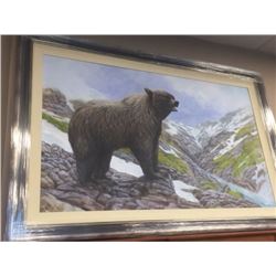 Bruce Muir Canadian Mountain Monarch Painting Appraised at $8,000