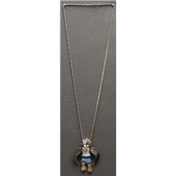 NAVAJO PENDANT AND NECKLACE