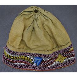IROQUOIS BEADED HAT