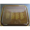 Image 3 : 60 yrs With Saskatchewan Regina Plant Opening Coca Cola Tray 16x12.5