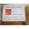 Image 4 : Norman Rockwell "The Tatto Artist" The Romance Series Coca Cola Tray