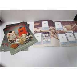 4 Esso NHL All Star Collection Books -Empty