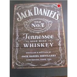 Jack Daniels Tenesee Whiskey Repro Ad Sign