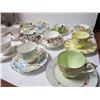Image 3 : 14 Tea Cups + matching Saucers +1 extra saucer