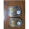 Image 1 : 2 Belt Buckles - UCAR and Gulf Truck
