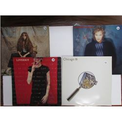 4 Records Lot-Lover Boy,Zappacosta,Juice Newton,Chicago 16