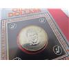 Image 2 : Offical Issue Edmonton Oilers-Dave Hunter hockey dollars-2 coins in original pkg