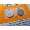 Image 3 : 1942 Canadian 5cent + 4 different -Mint Condition