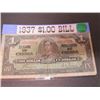 Image 1 : 1937 Canadian $1.00 banknote -King George VI