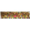 Image 1 : 156 vintage wooden alphabet bloacks Japan, Taiwan, Korea