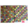 Image 2 : 156 vintage wooden alphabet bloacks Japan, Taiwan, Korea