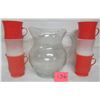 Image 1 : Vintage Kool-Aid smiling face pitcher/jug - 6 cups